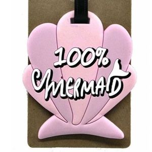•100%MERMAID•baggage luggage tag id•NWT•+more!
